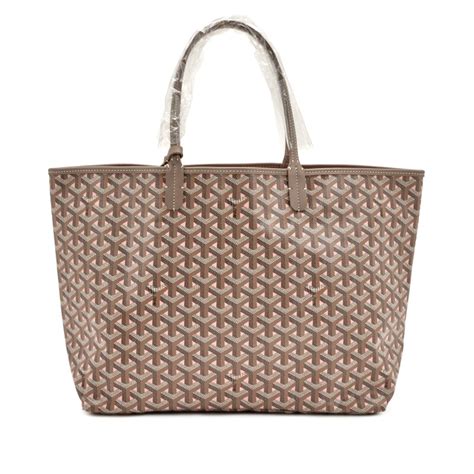 grey and pink goyard tote|goyard saint louis pm price.